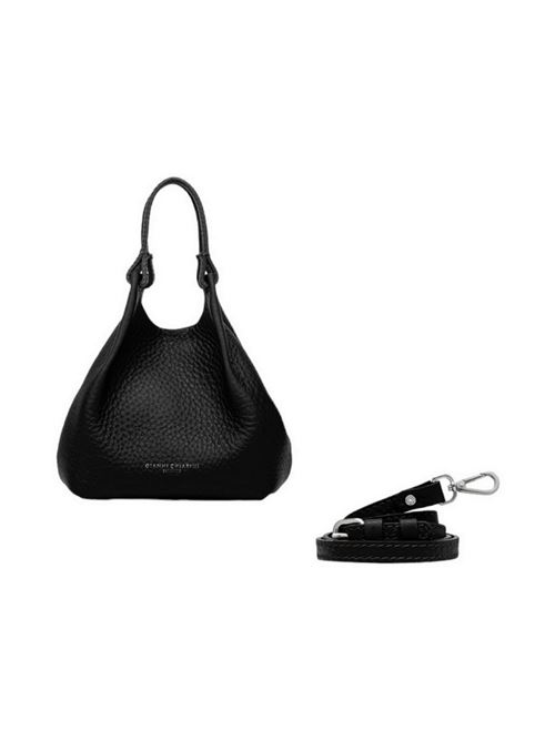 women's bag dua small in black leather Gianni Chiarini | BS9718RNGDBL12565